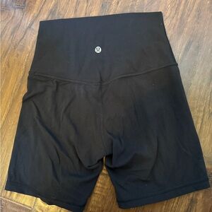 lululemon black biker shorts